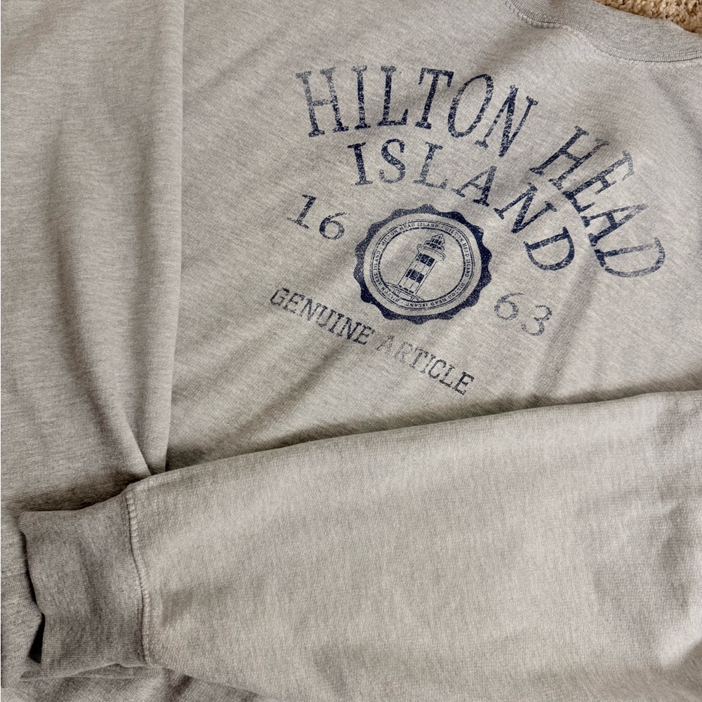 Gray Hilton Head Island Sweatshirt